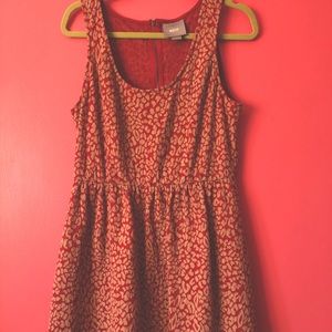 Anthropologie Maeve Cheetah Dress